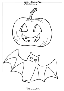ansøge Afskedigelse Meget Halloween tegninger til gratis print - Kriblekongen
